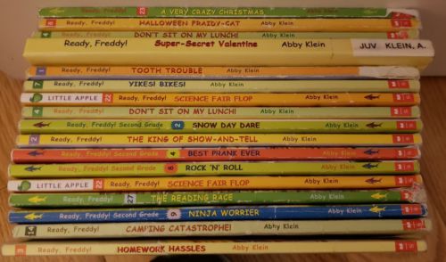 Lot of 17 Ready Freedy Book Collection