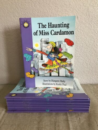 The Haunting of Miss Cardamon By Mahy Teacher's Book Lot of 12 - Wright Group