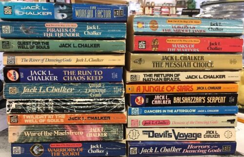 Lot Of 20 Jack L. Chalker Paperbacks