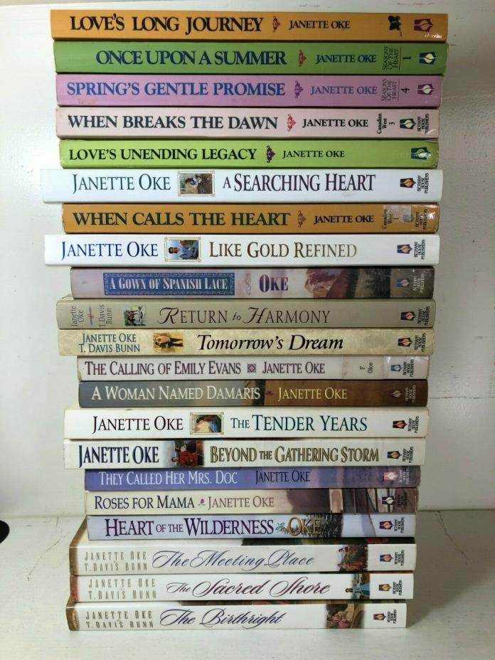 Janette Oke Softcover Paperback Novels Love Comes Softly series & more 21 bk Lot