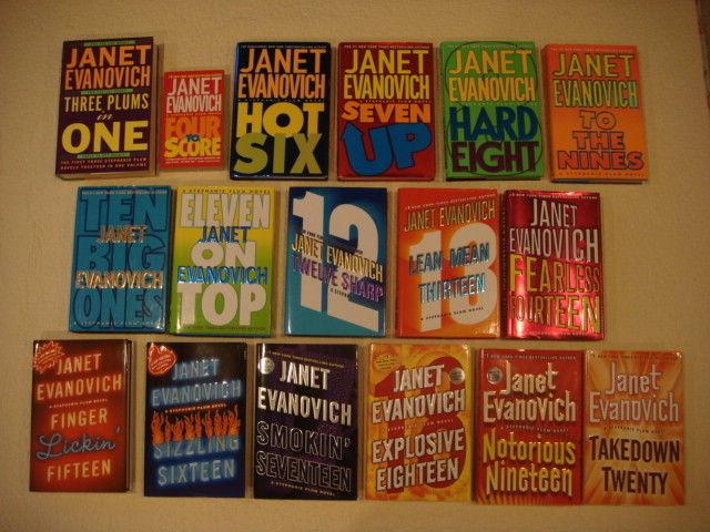 Janet Evanovich Stephanie Plum Series 16 Hardcover Book Lot #'s 1-20 Miss. #5