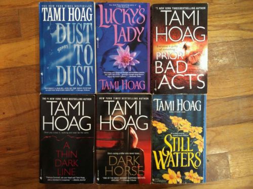 Lot of 11 Tami Hoag Paperbacks, thriller, suspense, mystery, romance