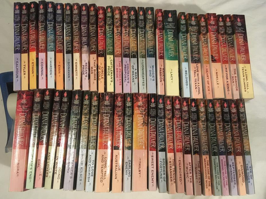 lot DIANA PALMER Essential Collection LONG TALL TEXANS Harlequin Lot of 50