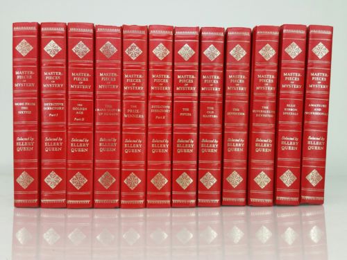 Lot of 12 Masterpiece of Mystery selected by Ellery Queen, VG-Exc. condition