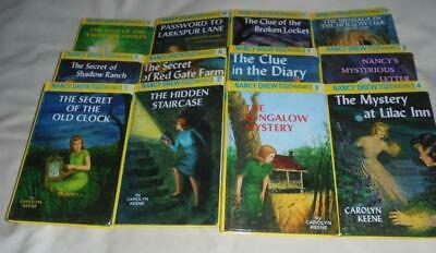 HUGE set of 21 Nancy Drew Mysteries glossy hardcover books #1-21
