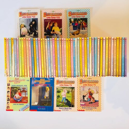 The Babysitters Club Huge Lot Of 55 Books By Ann M. Martin