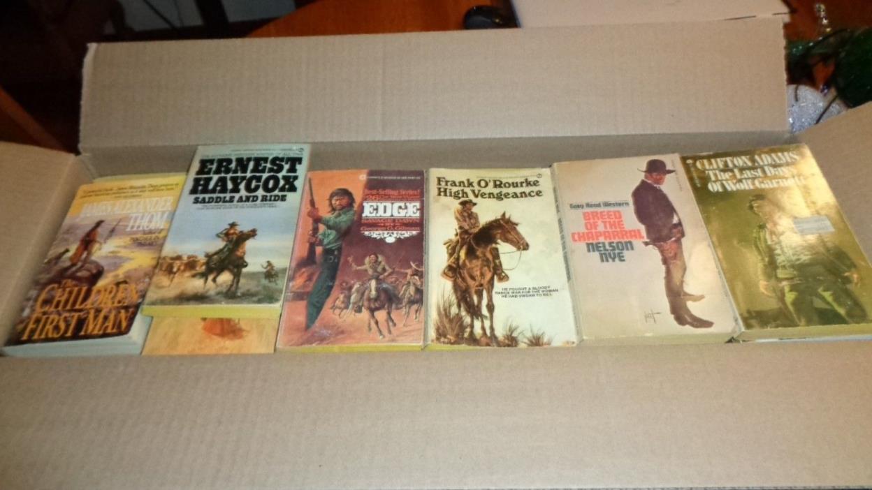 Lot of 90+ Paperback Westerns