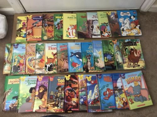 Lot of 52 Different DISNEY World of Reading Hardcover Children's Books NEW! Wow!