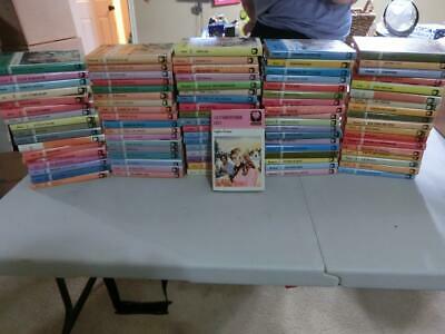 90 VINTAGE ROMANCE NOVELS MILLS & BOON ALL HB VERY GOOD COND