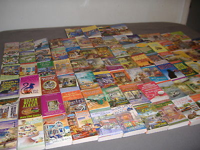 Lot of 93 Mystery Paperbacks, Susan Albert, Laura Childs, Rita Brown + Many More