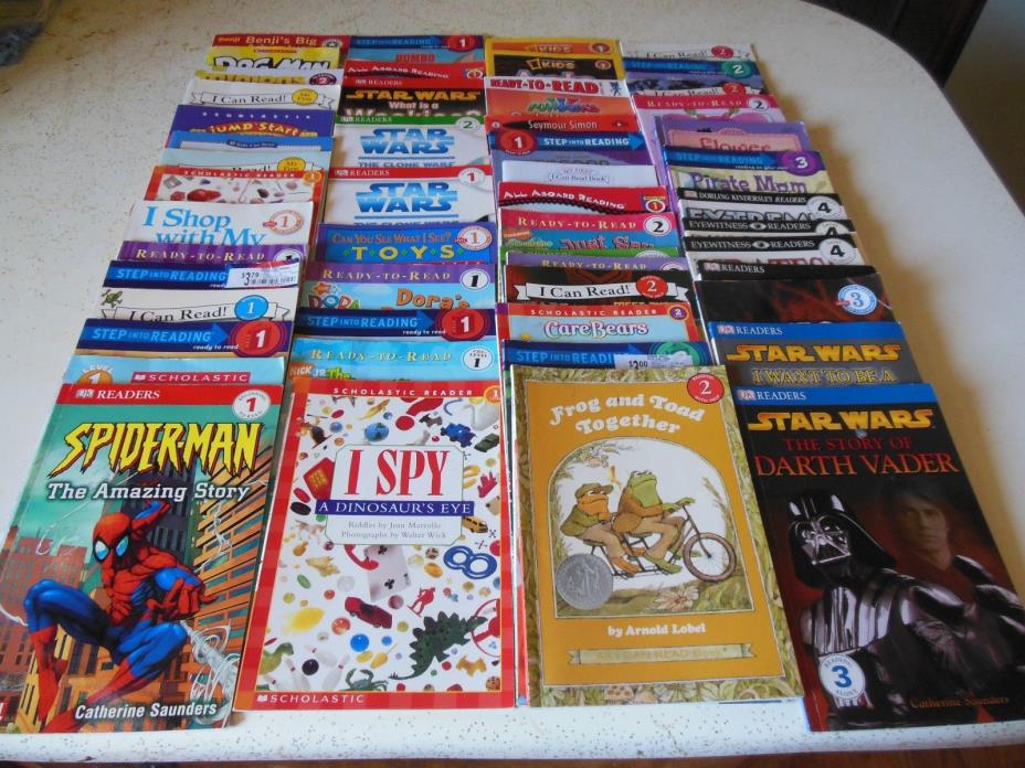 Teacher Lot 50+Books Leveled Reading Kids Readers I Can Read DK Step Homeschool
