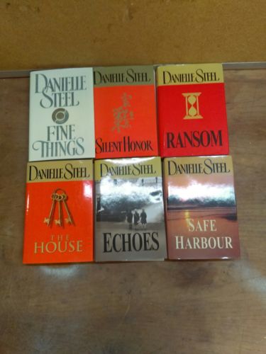 Danielle Steel Lot Of 6 Hardback Books, Ransom, Fine Things, The House, Echoes