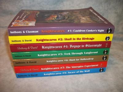 S610 Knightscares by Anthony & David Ages 9-12 Fantasy Adventure Dragons Lot 7