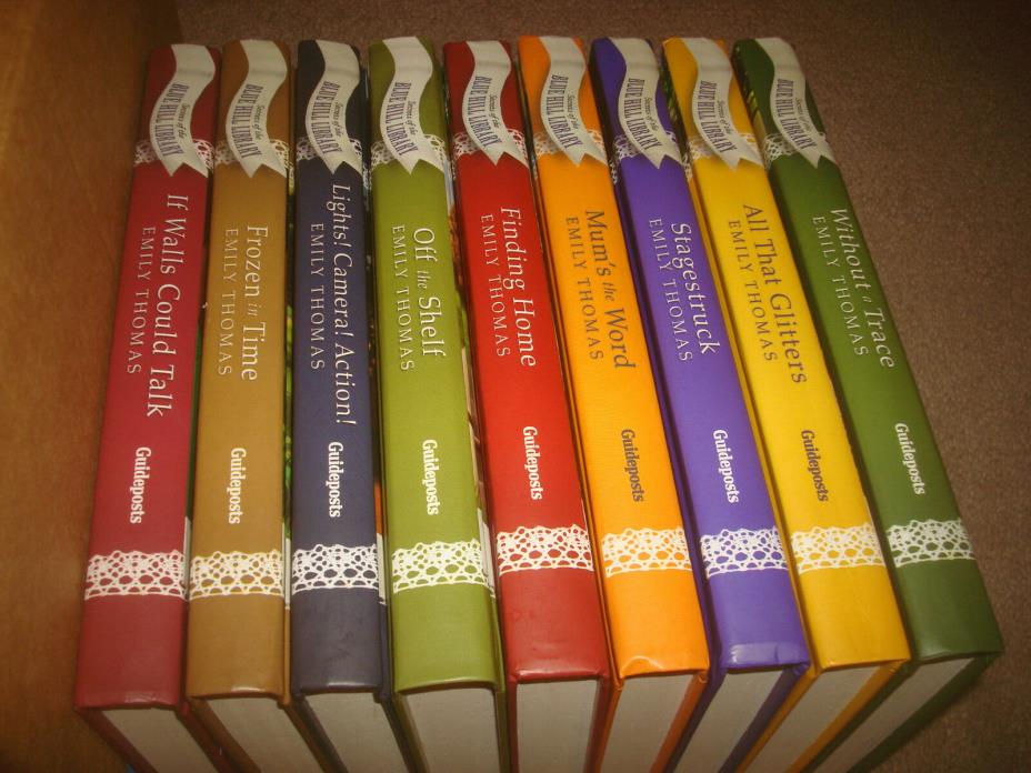Secrets of the Blue Hill Library Book LOT Guideposts Series HC Mystery Christian