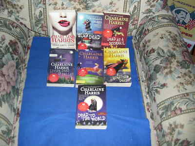 Charlaine Harris 7 Trueblood Sookie Stackhouse First Seven Novels