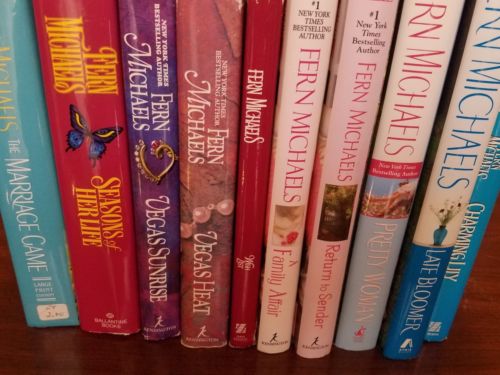 Fern Michael's 10 book lot. HBDJ