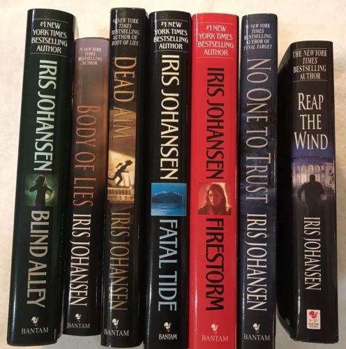 Iris Johansen Novels - Total of 7 individual 1st Editions.