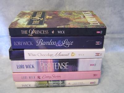 S324 Lori Wick Christian Fiction Princess Pretense Every Storm 6 Book Lot