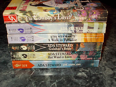 Harlequin/Silhouette Ada Steward lot of 6 contemporary romance paperback