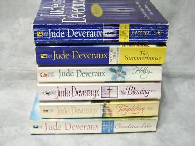S120 Jude Deveraux Contemporary Romance PB Forever Temptation Holly 6 Book Lot