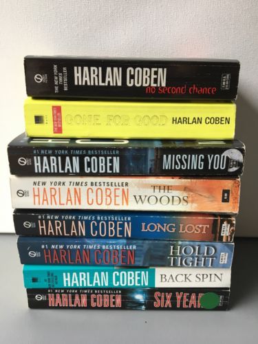 Lot of 8 Harlan Coben Paper Back Books Pb Novels Bolitar