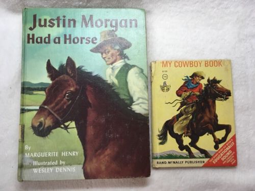Lot of 6 - My Cowboy Book - Justin Morgan Had A Horse - My Friend Flicka