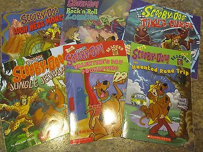 Lot of 6 books Cartoon Network Scooby-Doo - paperback books - FOL