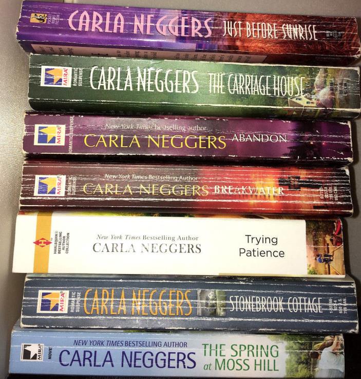Carla Neggers Lot of 7 Texas Ranger US Marshall Swift River Valley PB