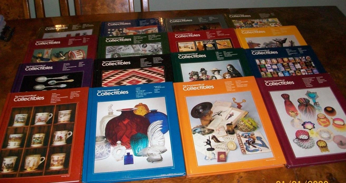 Time Life Encyclopedia of Collectibles Complete Set of 16