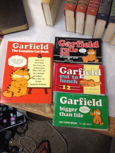 Garfield 3rd 11th 12th 16th Complete Cat Rolls On Out To Lunch Bigger Than Life