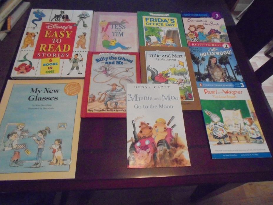 CHILDREN BOOK LOT Learni to Read Hardback/Paper Illus Mix + Anthology Easy Read