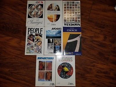 Lot of 9 cool little reading books, EDL Go Books, People, Windows, Images, Avenu