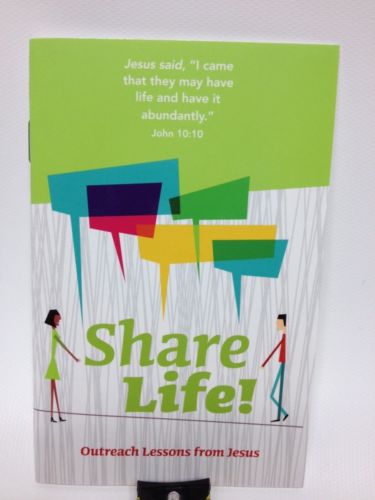 Share Life! Outreach Lessons from Jesus Lot of 12 books
