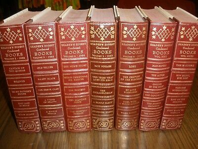 Lot of 7 Reader's Digest HC Condensed Books 1955 (1st edition)-1957