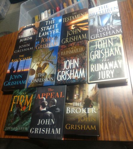 John Grisham Lot Of 11 Hardcover