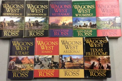 Dana Fuller Ross, Wagons West Series, PB lot of 9