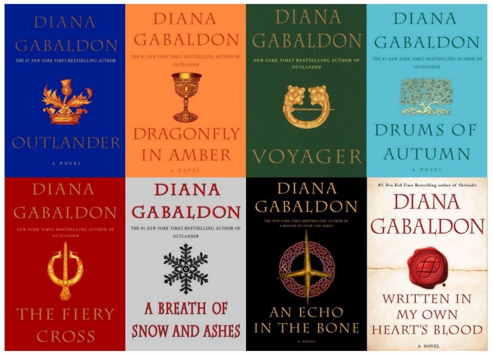 Outlander 8 Book Series Complete Diana Gabaldon