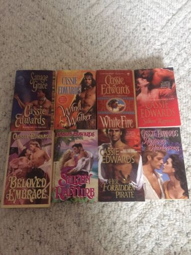 8 Cassie Edwards Historical Romance ~