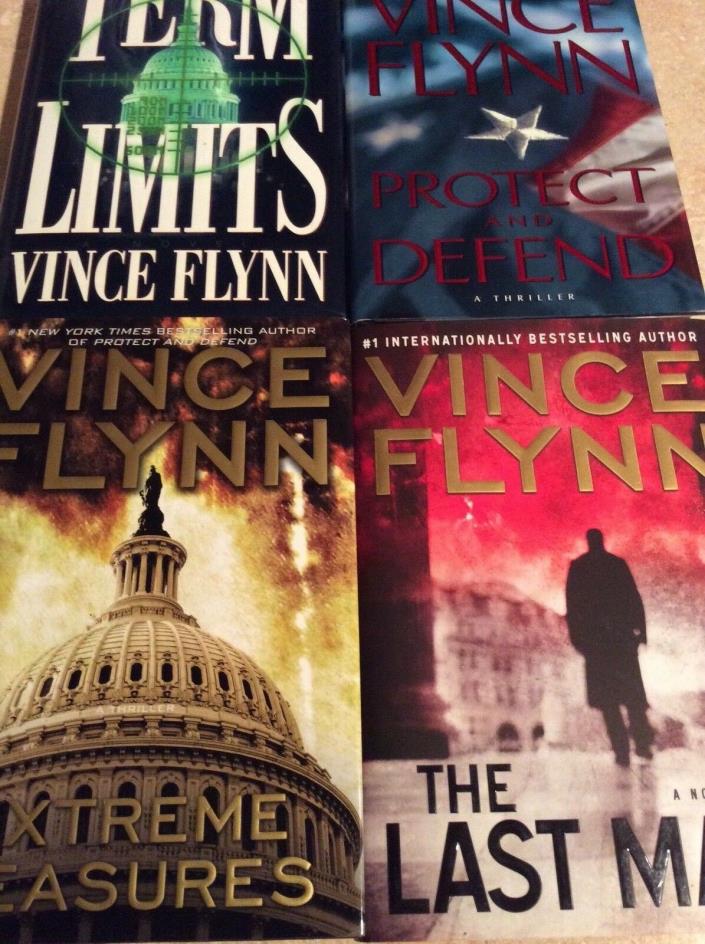 Vince Flynn lot of  11 books (10 hardcover, 1 paperback)
