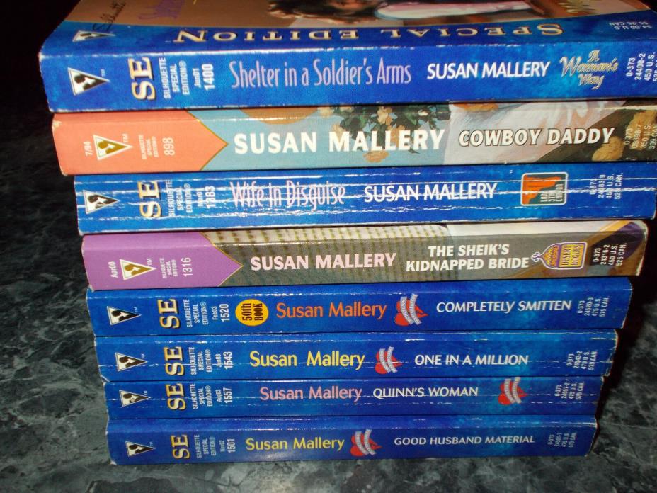 Silhouette Susan Mallery lot of 8 contemporary romance paperback
