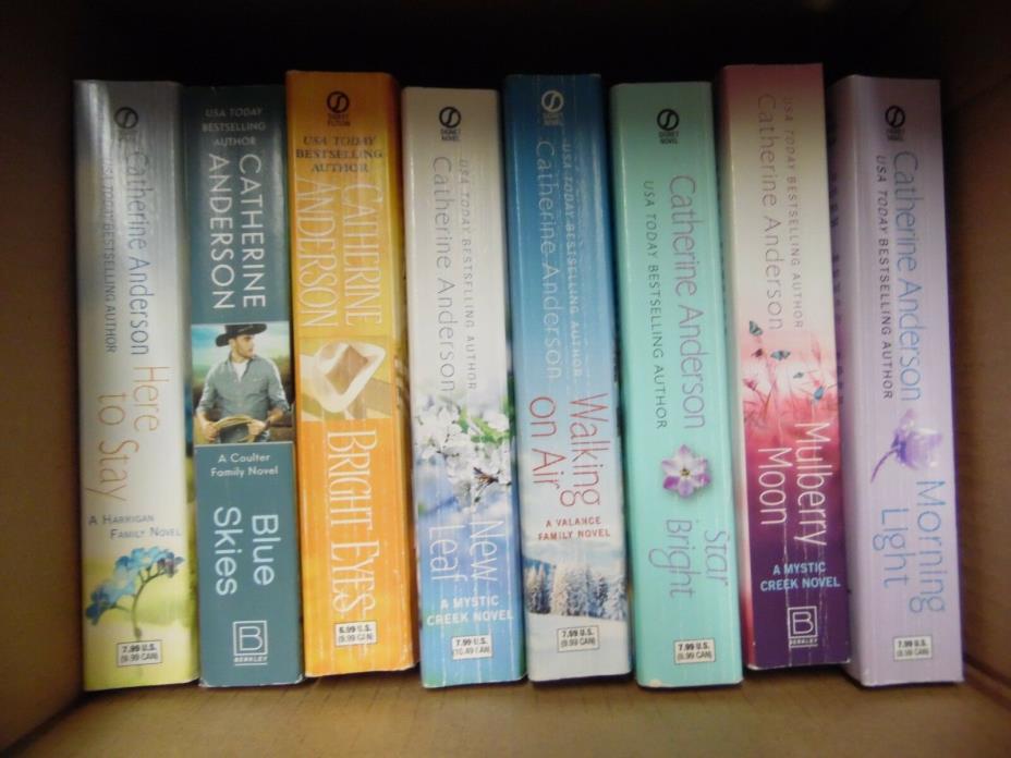 Lot of 10 Catherine Anderson Romance Paperback Books