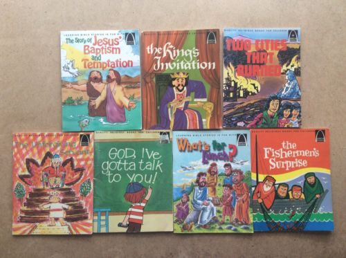 Lot of 7 Arch Books Children’s Bible Stories Church Religious Christian ch