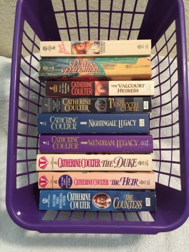 9 Catherine Coulter Used Paperback Books