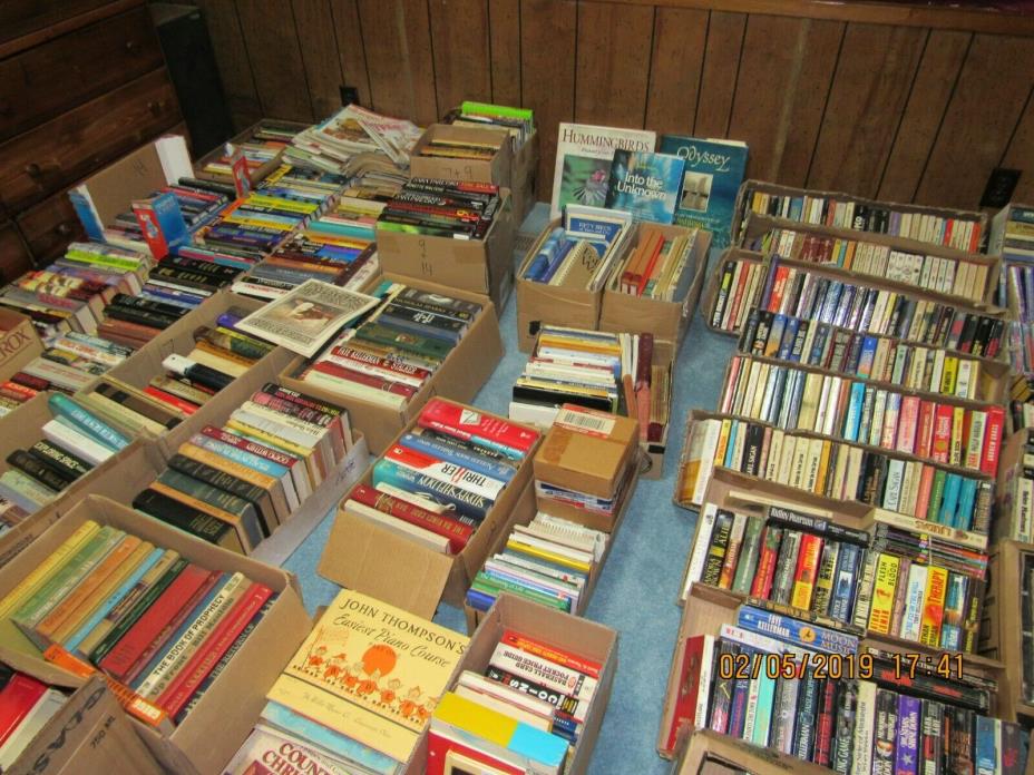 Ever want your own book shop?  *** 1000+ BOOKS ***   Various.