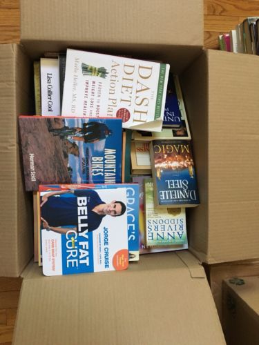 1,600+ Book Lot Unsorted Easy Pickup