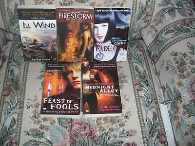 Rachel Caine Morganville Vampires Fade Out,3 & 4 plus Ill Wind & Firestorm 5 lot
