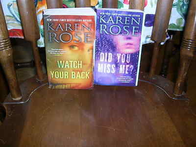Karen Rose Watch Your Back & Did You Miss Me
