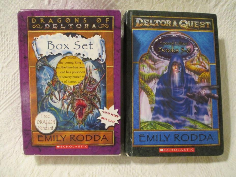 Dragons of Deltora Box Set 1-4 & Special Edition Book Lot Emily Rodda Scholastic