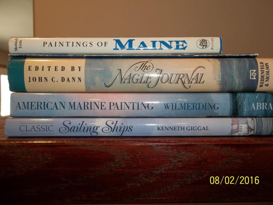 Lot of 5 Micellaneous Coastal History and Art Books