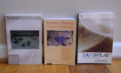 Jungian Carl Jung C.G. interest Sandplay Sand play Therapy LOT 3 BOOKS trauma